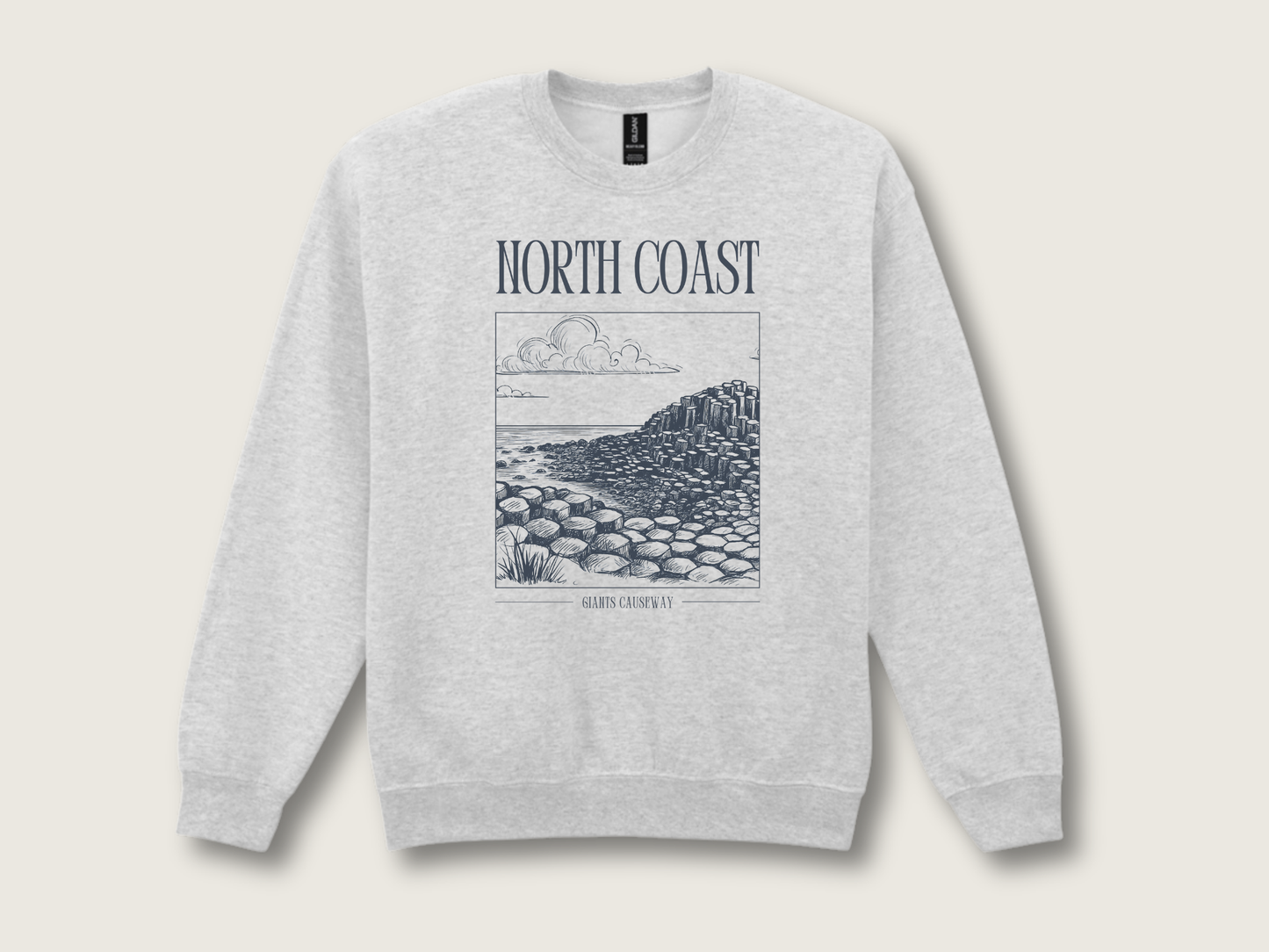 Giants Causeway Unisex Sweatshirt | Ash