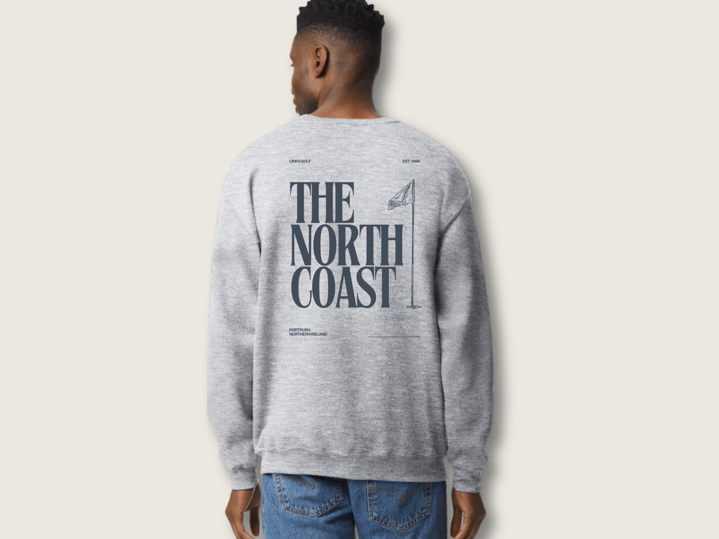 The North Coast Unisex Sweatshirt | Sport Grey