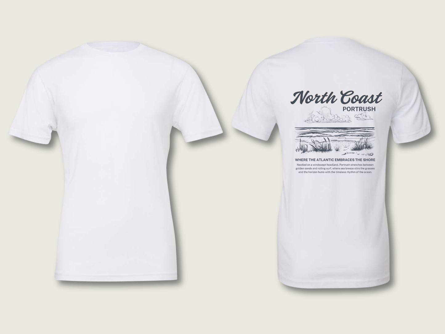 Atlantic Unisex T-Shirt | White