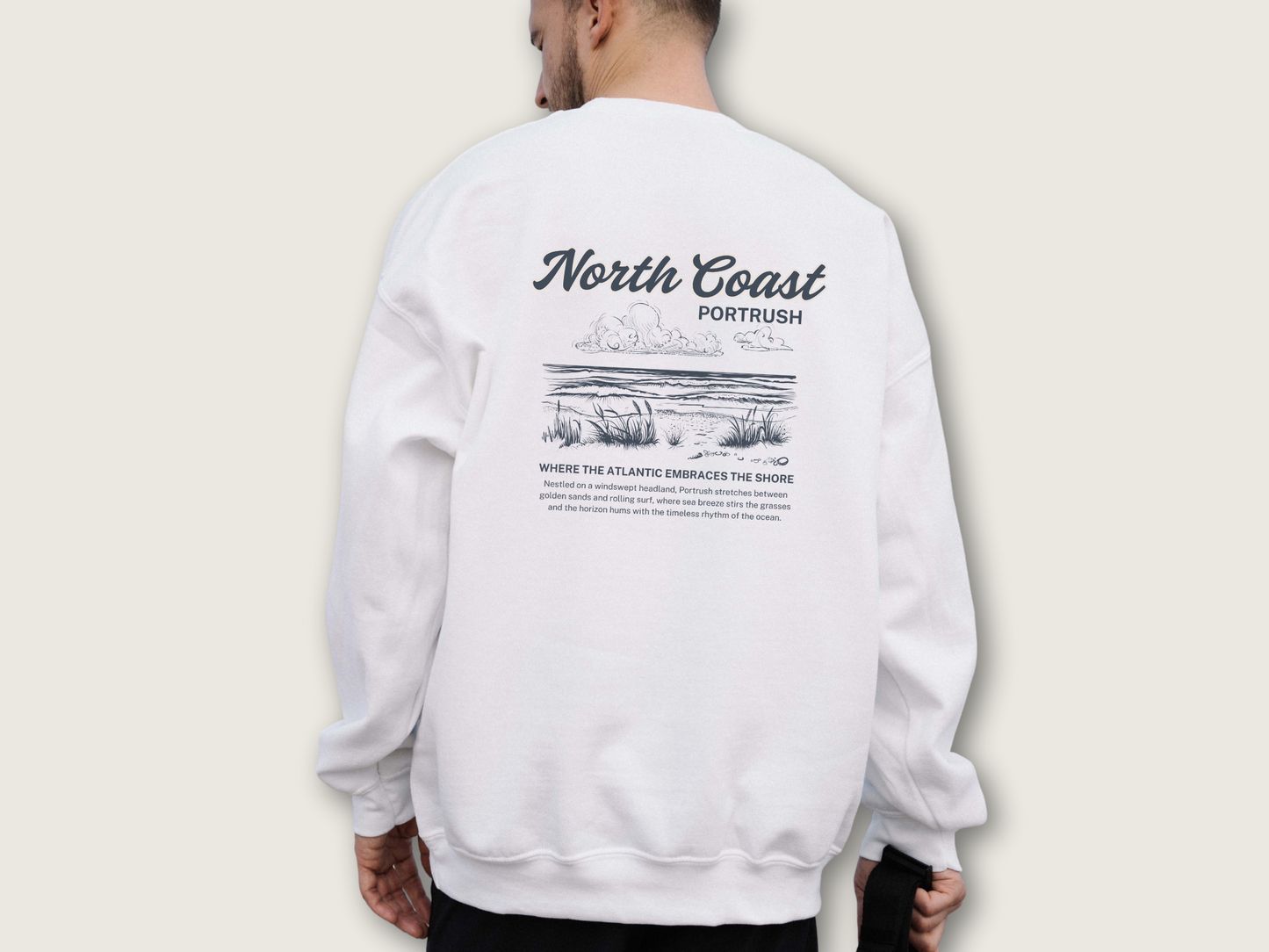 Atlantic Unisex Sweatshirt | Back Print