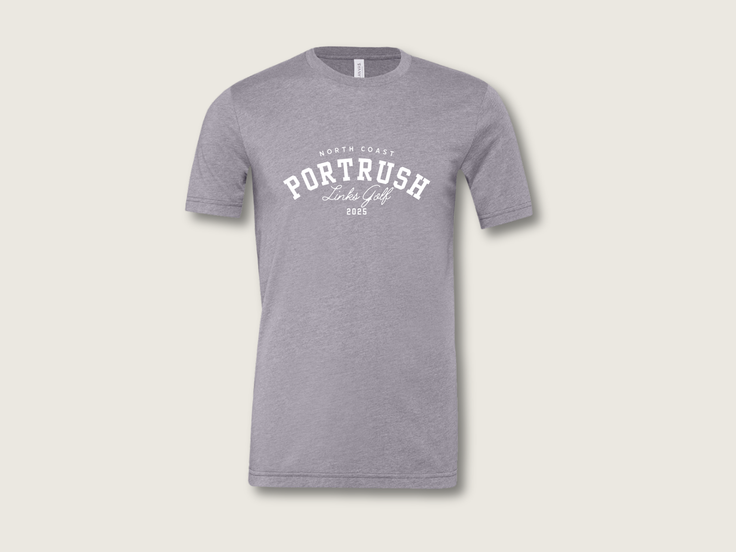 Links Golf 2025 Unisex T-Shirt | Heather Storm