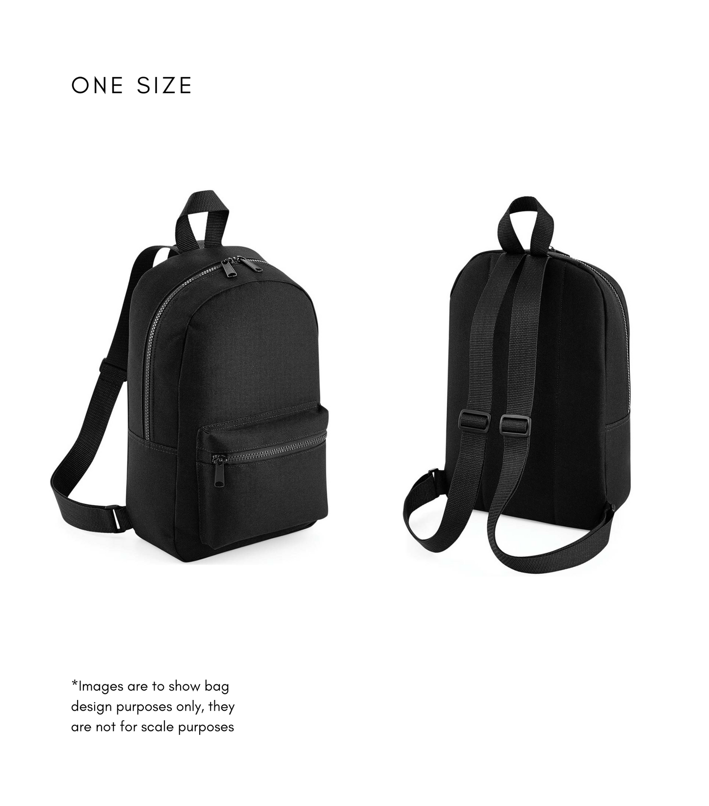Personalised Mini Essential Fashion Backpack