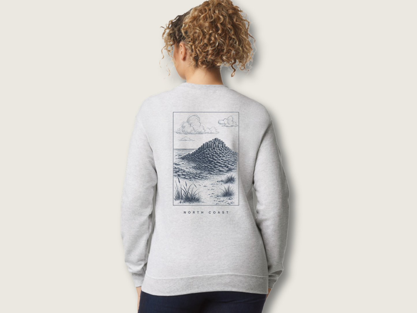 Causeway Coast Unisex Sweatshirt | Ash