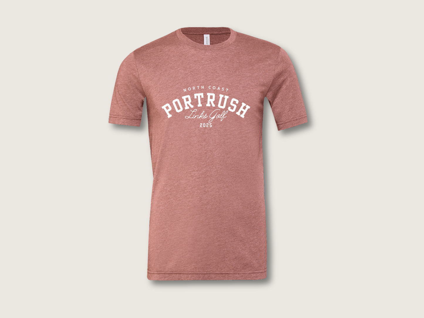 Links Golf 2025 Unisex T-Shirt | Heather Mauve