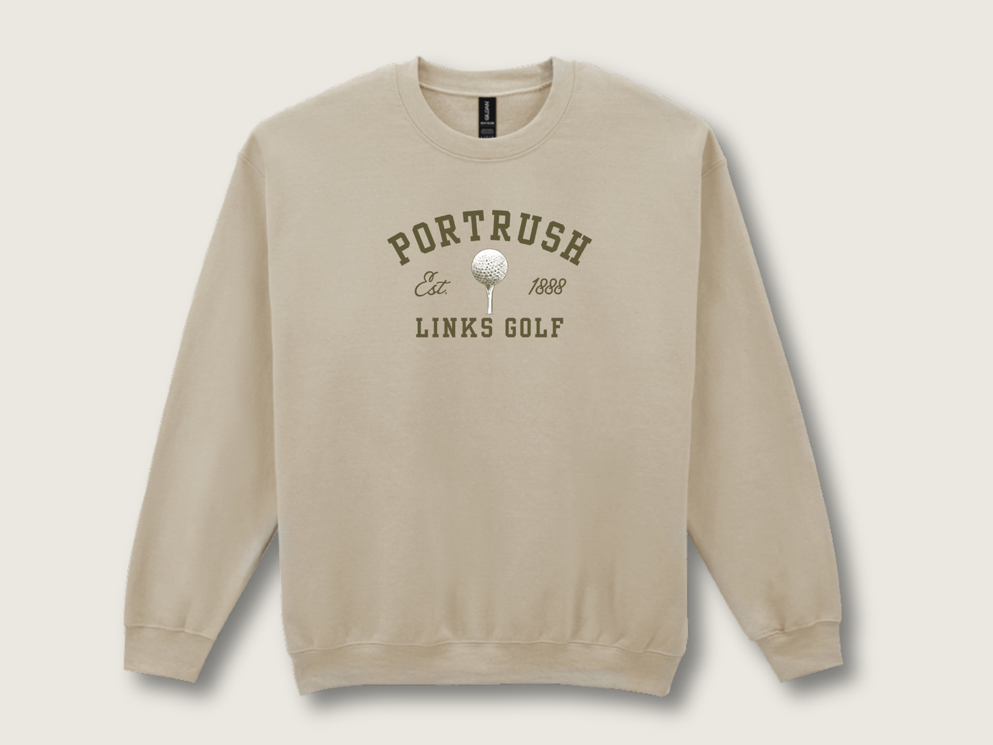 Golf Ball Unisex Sweatshirt | Sand
