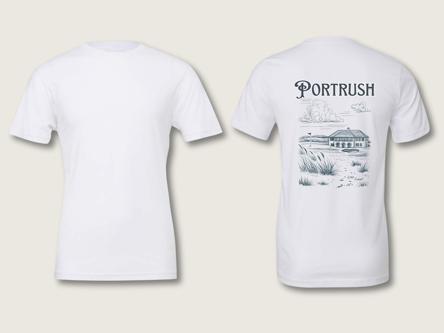 The Course Unisex T-Shirt | White