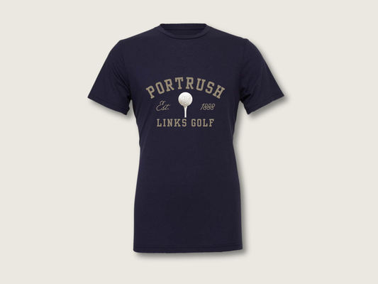 Golf Ball Unisex T-Shirt | Navy