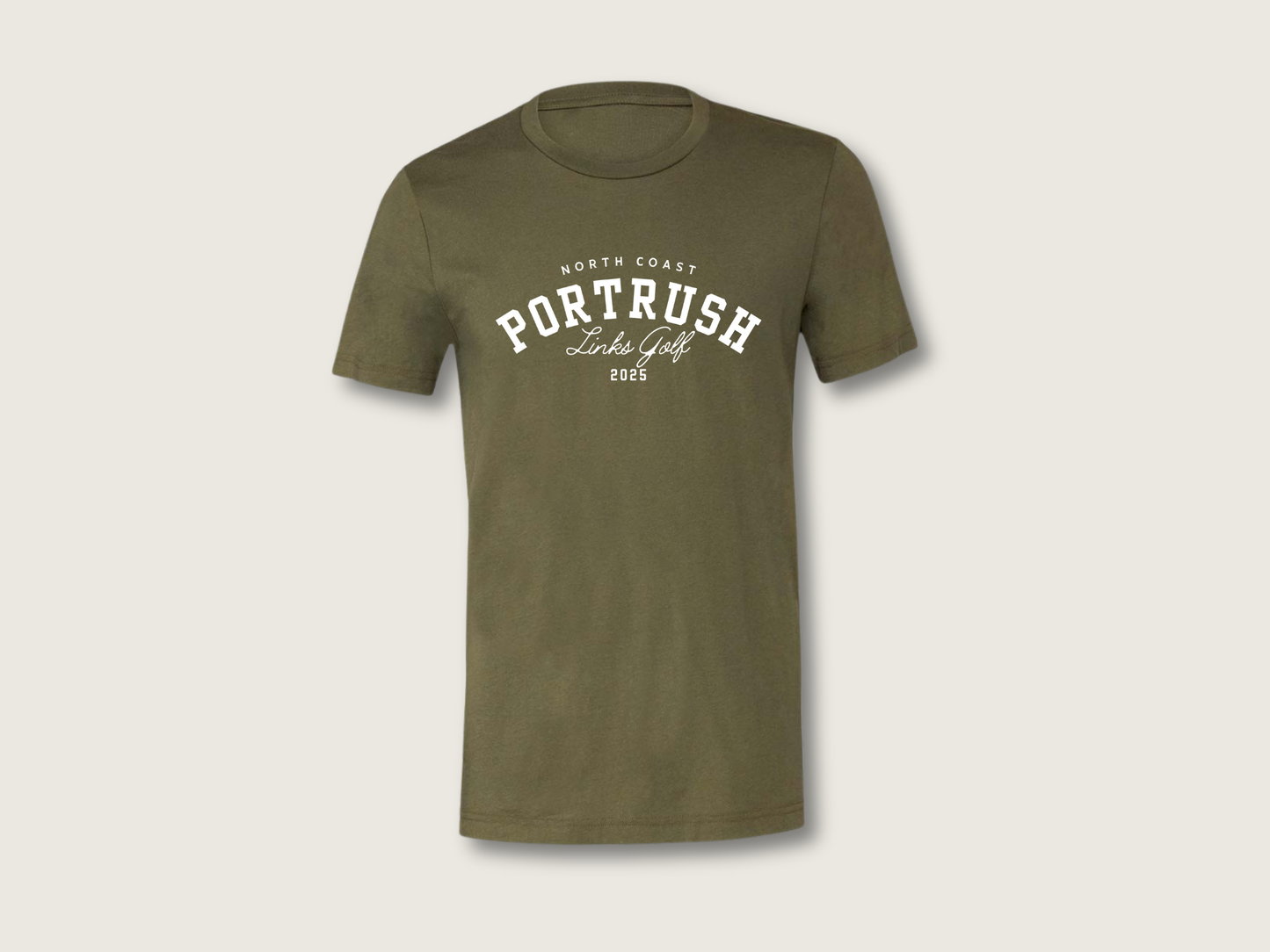 Links Golf 2025 Unisex T-Shirt | Military Green