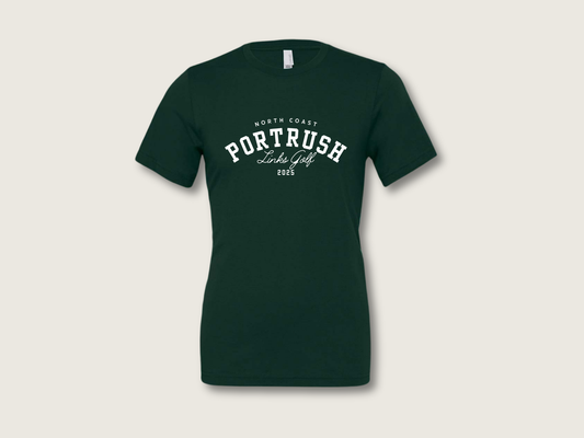 Links Golf 2025 Unisex T-Shirt | Forest Green