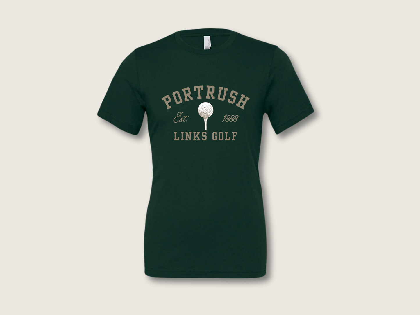 Golf Ball Unisex T-Shirt | Forest Green