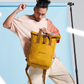 Personalised Twin Handle Roll-Top Backpack
