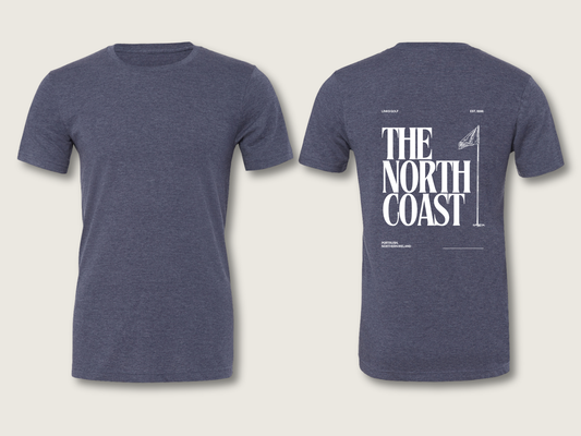The North Coast Unisex T-Shirt | Heather Navy