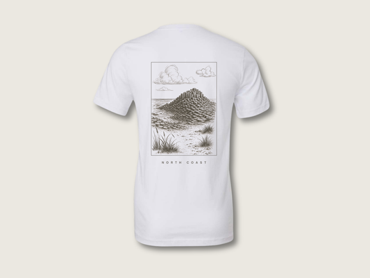 Causeway Coast Unisex T-Shirt | White