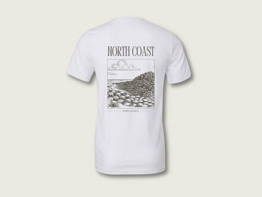 Giants Causeway Unisex T-Shirt | White