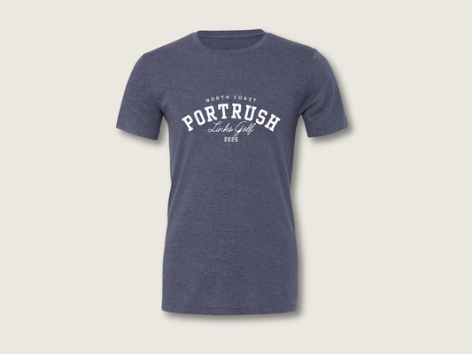 Links Golf 2025 Unisex T-Shirt | Heather Navy