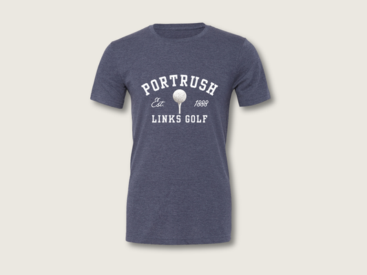 Golf Ball Unisex T-Shirt | Heather Navy