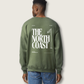 The North Coast Unisex Sweatshirt | Military Green