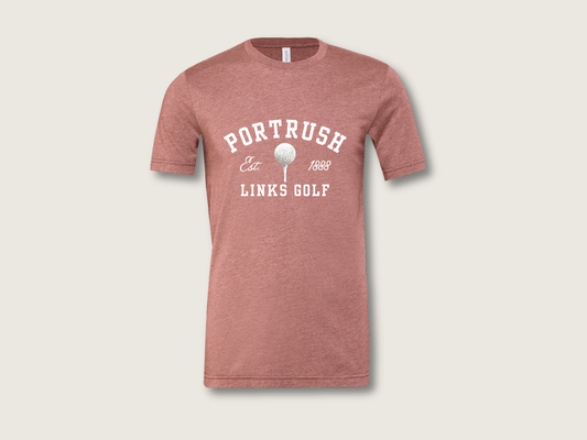 Golf Ball Unisex T-Shirt | Heather Mauve