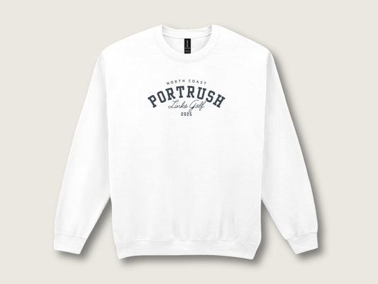 Links Golf 2025 Unisex Sweatshirt | White