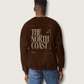 The North Coast Unisex Sweatshirt | Dark Chocolate