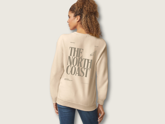 The North Coast Unisex Sweatshirt | Sand