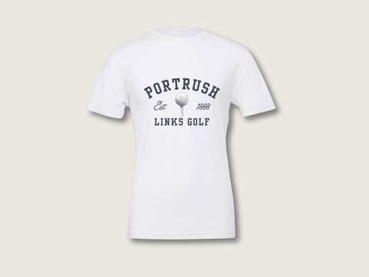 Golf Ball Unisex T-Shirt | White