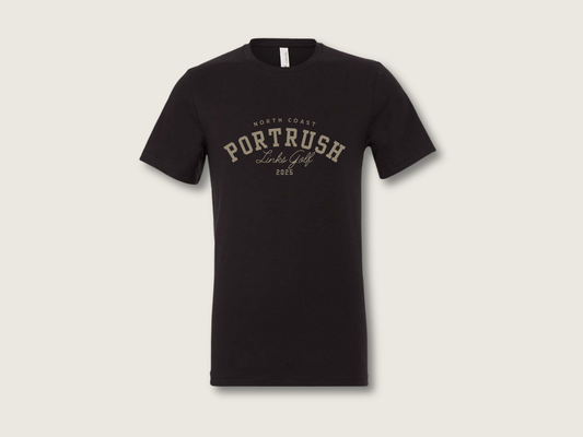 Links Golf 2025 Unisex T-Shirt | Vintage Black