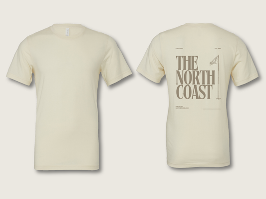 The North Coast Unisex T-Shirt | Natural