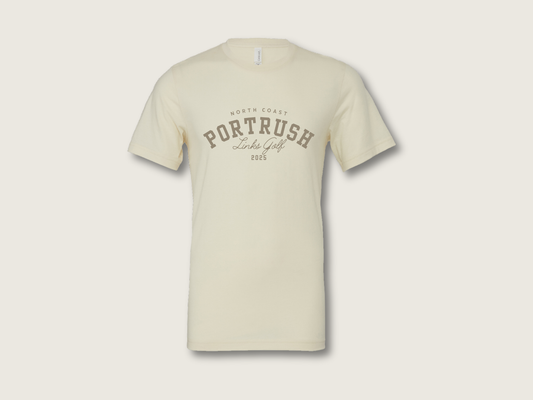 Links Golf 2025 Unisex T-Shirt | Natural