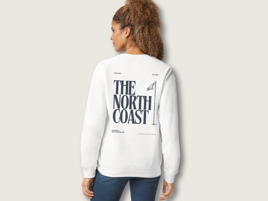 The North Coast Unisex Sweatshirt | White