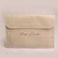 Personalised Embroidered Pregnancy Baby Document Folder