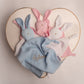 Muslin Bunny Comforter | Pink
