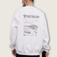 The Course Unisex Sweatshirt | White